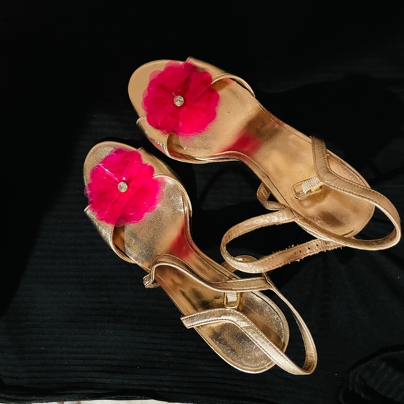 kate spade new york Women's Giulia Heeled Sandal, rose gold, 9 M US - Picture 2 of 4